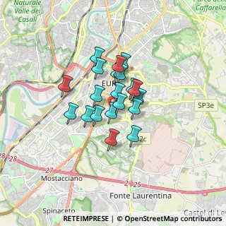 Mappa Via Nairobi, 00144 Roma RM, Italia (1.163)