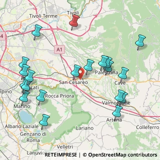 Mappa Via della Chiesetta, 00030 San Cesareo RM, Italia (10.419)