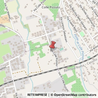 Mappa Via di Colle Pizzuto, 53, 00133 Roma, Roma (Lazio)