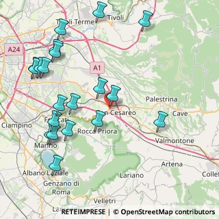 Mappa , 00030 San Cesareo RM, Italia (10.5195)