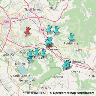 Mappa , 00030 San Cesareo RM, Italia (6.50429)