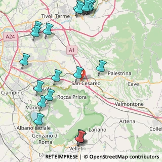 Mappa , 00030 San Cesareo RM, Italia (12.2015)