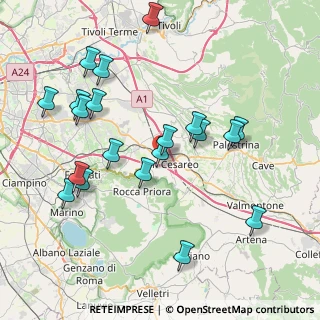 Mappa , 00030 San Cesareo RM, Italia (8.9065)