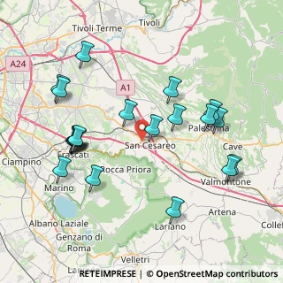 Mappa , 00030 San Cesareo RM, Italia (8.9815)
