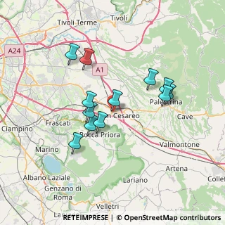 Mappa , 00030 San Cesareo RM, Italia (6.57083)