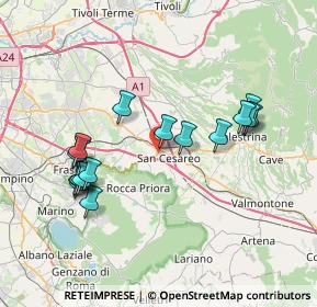 Mappa , 00030 San Cesareo RM, Italia (7.83438)