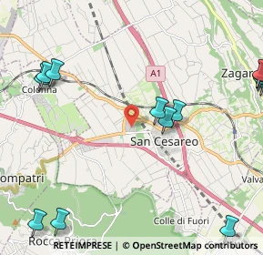 Mappa , 00030 San Cesareo RM, Italia (3.22615)
