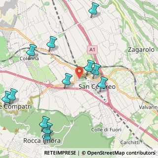 Mappa , 00030 San Cesareo RM, Italia (2.7875)