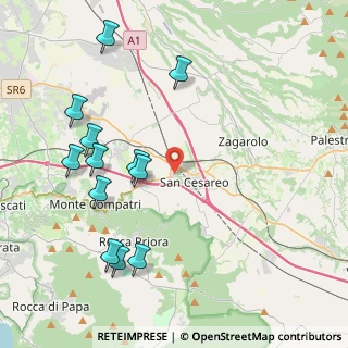 Mappa , 00030 San Cesareo RM, Italia (4.9825)