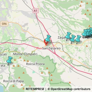 Mappa , 00030 San Cesareo RM, Italia (6.90917)