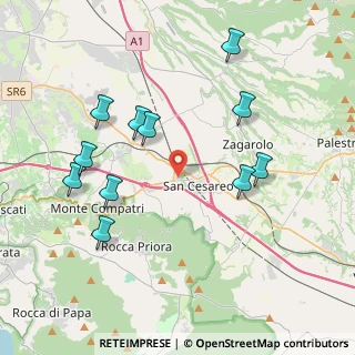 Mappa , 00030 San Cesareo RM, Italia (4.39273)