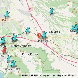 Mappa , 00030 San Cesareo RM, Italia (7.08111)