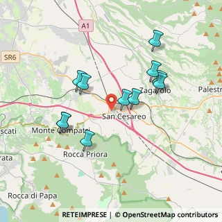 Mappa , 00030 San Cesareo RM, Italia (3.60273)