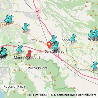 Mappa , 00030 San Cesareo RM, Italia (6.9105)