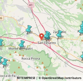 Mappa , 00030 San Cesareo RM, Italia (5.93455)