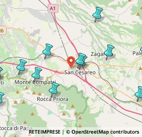 Mappa , 00030 San Cesareo RM, Italia (5.74615)