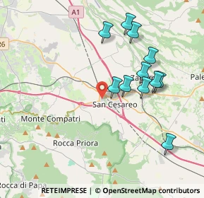Mappa , 00030 San Cesareo RM, Italia (3.92273)