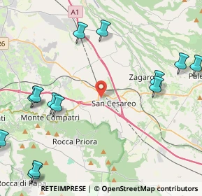 Mappa , 00030 San Cesareo RM, Italia (6.11231)