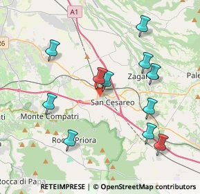 Mappa , 00030 San Cesareo RM, Italia (4.24636)