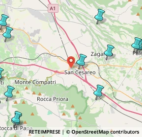 Mappa , 00030 San Cesareo RM, Italia (7.22154)