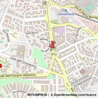 Mappa Via Laurentina, 608, 00144 Roma, Roma (Lazio)