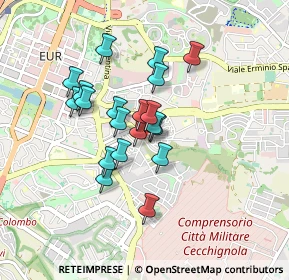 Mappa Via dei Fratelli Laurana, 00143 Roma RM, Italia (0.695)