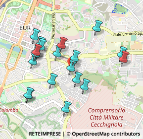 Mappa Via dei Fratelli Laurana, 00143 Roma RM, Italia (1.007)