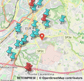 Mappa Via dei Fratelli Laurana, 00143 Roma RM, Italia (2.4105)