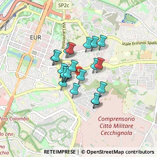 Mappa Via del Colle della Strega, 00143 Roma RM, Italia (0.6475)
