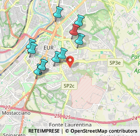 Mappa Via del Colle della Strega, 00143 Roma RM, Italia (1.83909)