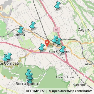 Mappa Via Giacomo Balla, 00030 San Cesareo RM, Italia (2.75)