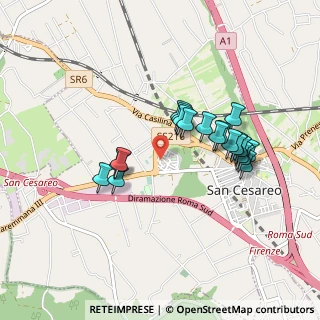 Mappa Via Giacomo Balla, 00030 San Cesareo RM, Italia (0.8445)