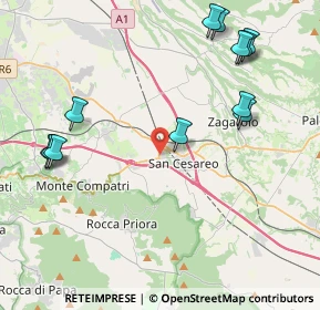 Mappa Via Giacomo Balla, 00030 San Cesareo RM, Italia (5.23)
