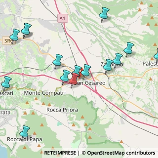 Mappa Via Giacomo Balla, 00030 San Cesareo RM, Italia (5.32933)
