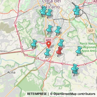 Mappa Via Oslo, 00144 Roma RM, Italia (4.81071)