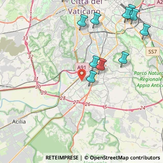 Mappa Via Oslo, 00144 Roma RM, Italia (7.435)