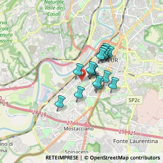 Mappa Via Oslo, 00144 Roma RM, Italia (1.22)