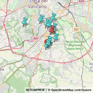 Mappa Piazzale Marcellino Champagnat, 00144 Roma RM, Italia (2.57923)