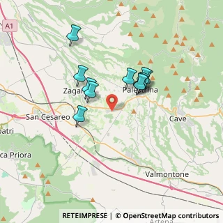 Mappa Via Muracciola, 00036 Palestrina RM, Italia (2.97909)