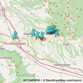 Mappa Via Muracciola, 00036 Palestrina RM, Italia (2.56182)