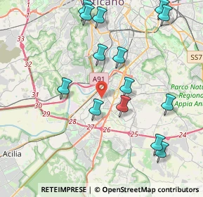 Mappa Viale Città D'Europa, 00144 Roma RM, Italia (4.74214)