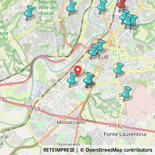 Mappa Via Copenaghen, 00144 Roma RM, Italia (2.82429)