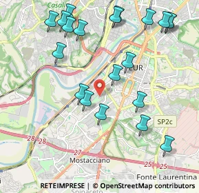 Mappa Viale Città D'Europa, 00144 Roma RM, Italia (2.512)