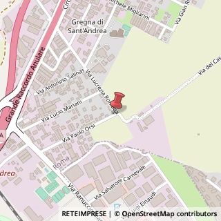 Mappa Via Paolo Orsi, 10/B, 00178 Roma, Roma (Lazio)