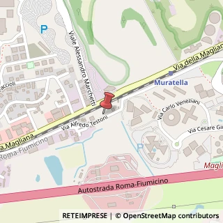 Mappa Via Alfredo Testoni, 42, 00148 Roma, Roma (Lazio)