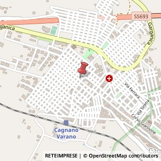 Mappa Via Montegrappa, 78, 71010 Cagnano Varano, Foggia (Puglia)