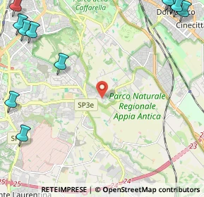 Mappa Via Pescopagano, 00178 Roma RM, Italia (4.06385)