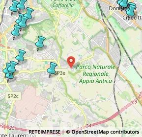 Mappa Via Pescopagano, 00178 Roma RM, Italia (3.79056)