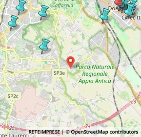 Mappa Via Pescopagano, 00178 Roma RM, Italia (3.97583)