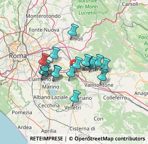 Mappa Via Fiorito Col, 00030 San Cesareo RM, Italia (10.47667)